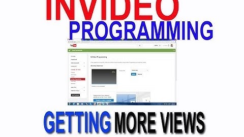 InVideo Programming - Getting More Views