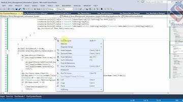 Medical Store Management System Part 121 Purchase Return Form in C# C Sharp