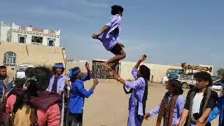 تراث تهامي لعب حقفة شباب قبائل #الزرانيق بتاريخ ١٦ مايو، ٢٠٢٤ في ريف الحديدة تهامة اليمن