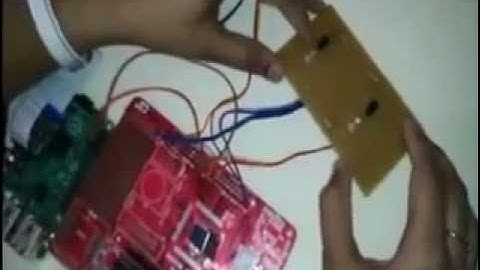 Traffic Monitoring Using Raspberry Pi