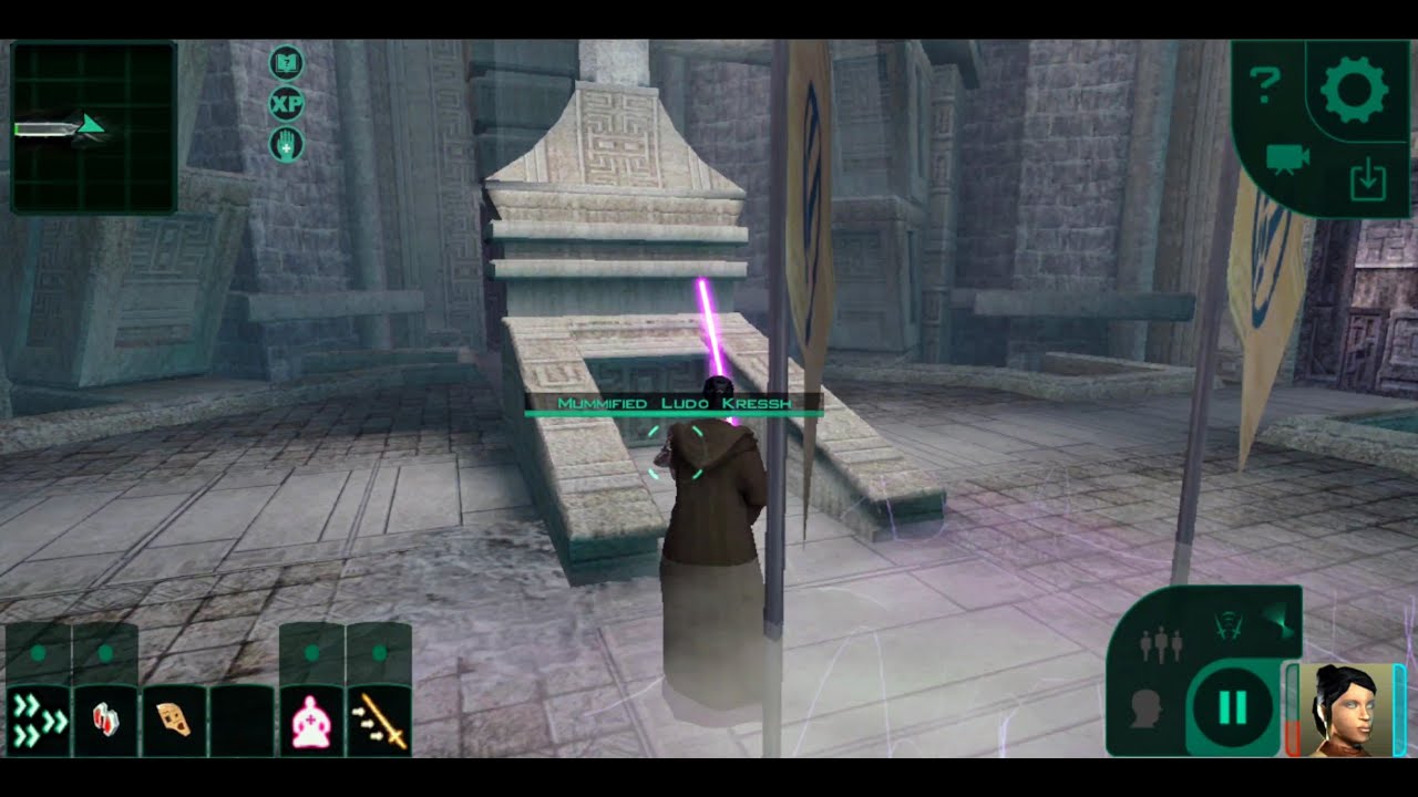 Star Wars KOTOR II The Sith Lords Korriban Part 2/2 (Dark side