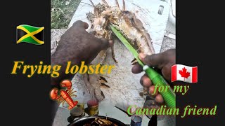 Epic lobster 🦞 cook up with my 🇨🇦 Canadian friend and subscriber👍