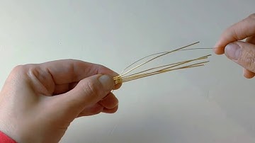 Advanced wire weaving tutorial/Wire weaving technic/Wire weaving pattern