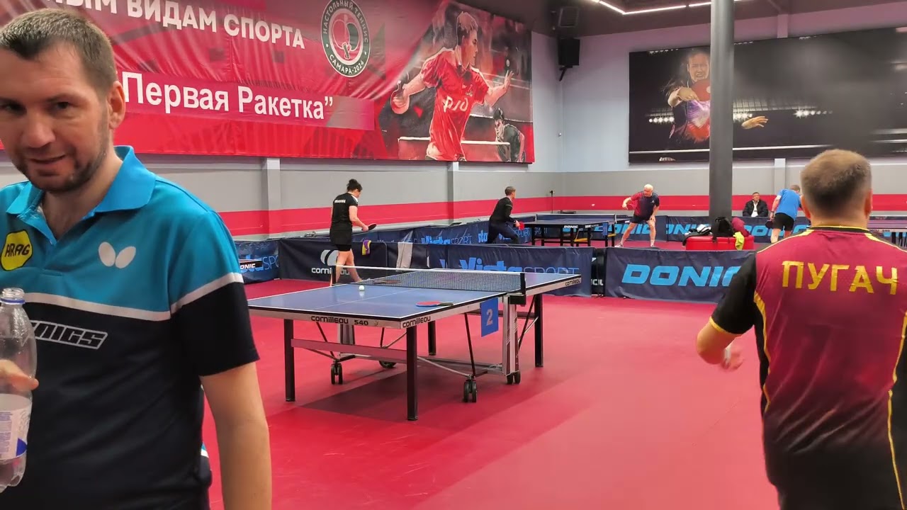 Бояркин - Романов. 1/2 финала 40+