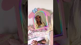 My Melody™ Arch RGB Tabletop Mirror