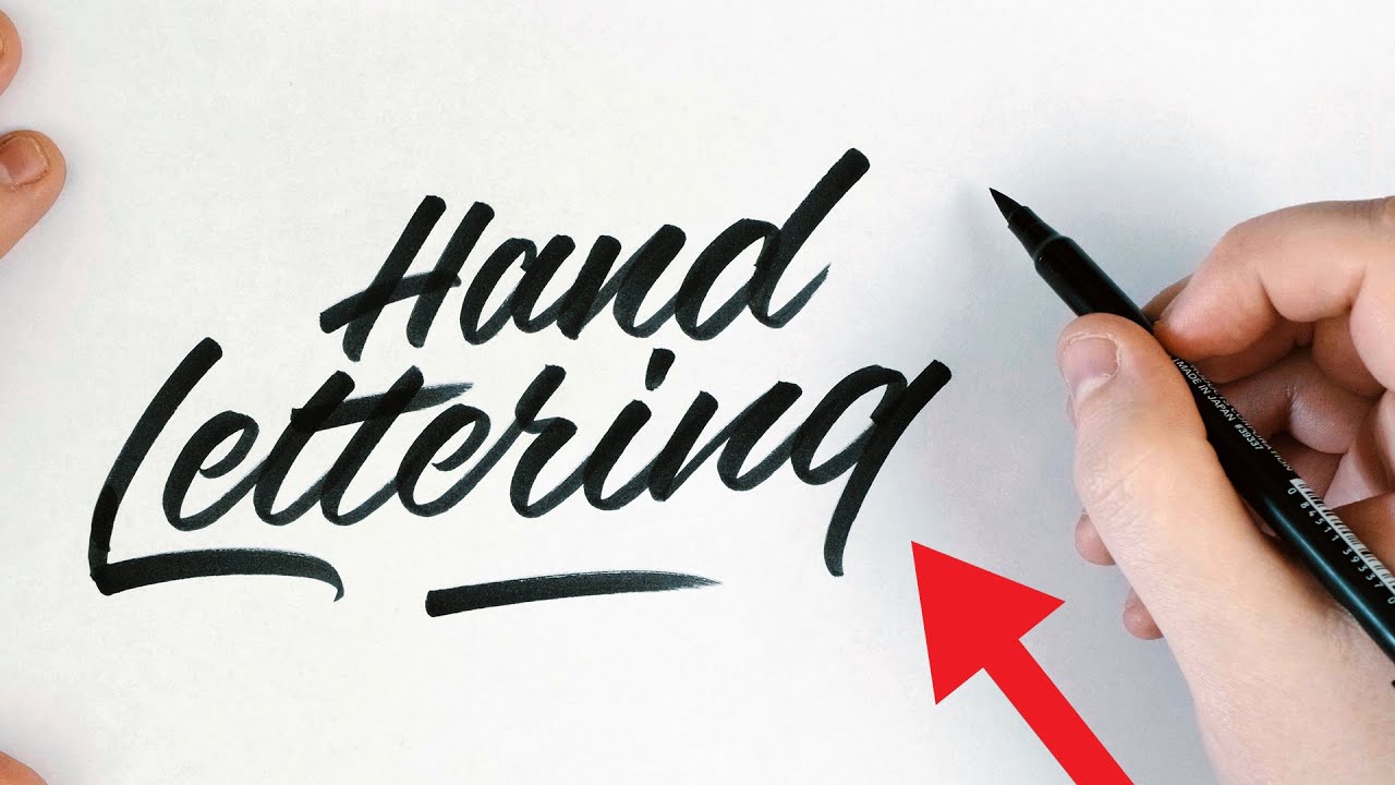 The Difference Between Hand Lettering And Calligraphy?