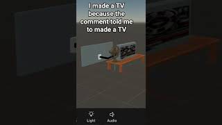 what should I make next I made TV because the comment told me so what should it be next