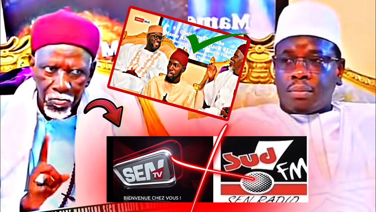 🚨 Khalifa Thienaba. Wa SEN TV et SUDFM déléne wakh degue..😂  Féne rekk 