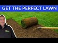 HOW to get the BEST lawn possible with your new turf | How to look after a newly laid lawn
