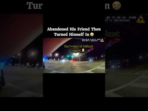 He Tried to Run …Then Remembered His Passenger #viral #police #shorts