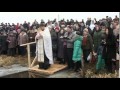 Крещение 2015 в Ельском р-не, водохранилище д. Бобруйки