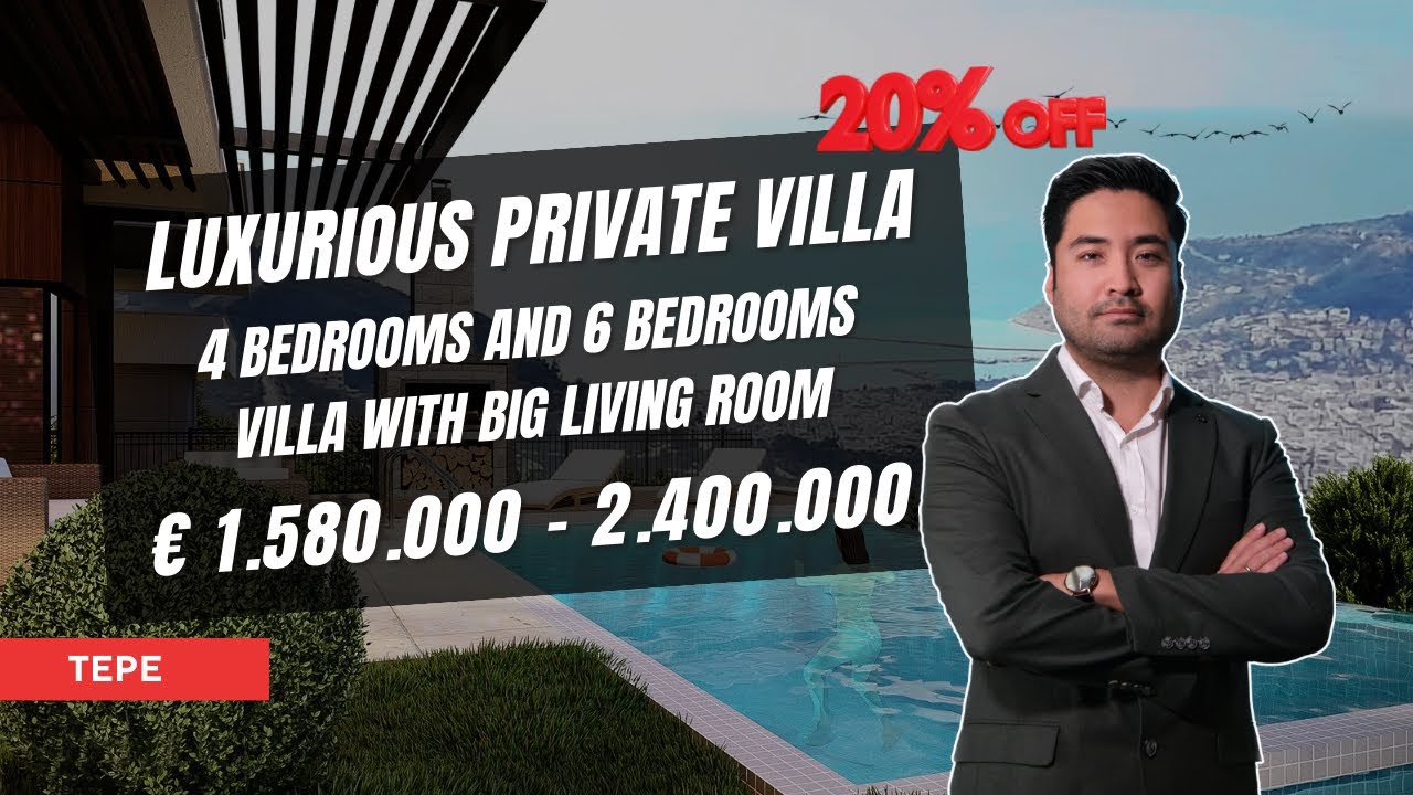 Alanya Private Villa For Sale | Luxurious Private Villa For Sale In Alanya 