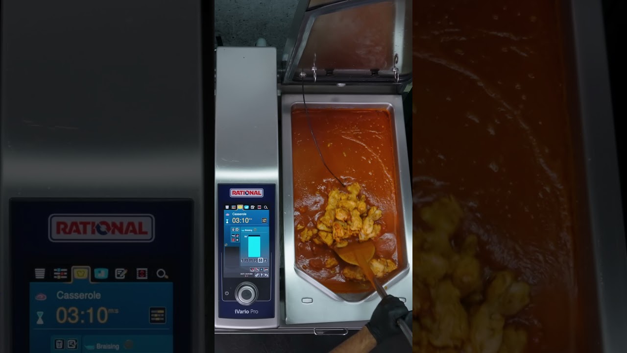 Butter chicken in the iVario Pro 😋 | RATIONAL