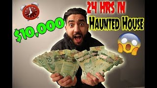 Got Paid $10,000 To Sleep in a Haunted House for 24hrs Challenge