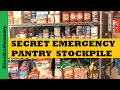 Secret emergency pantrywhat do i stockpile