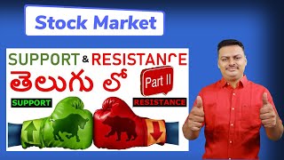 Support and Resistance Telugu | Support and Resistance Strategy | How it Breaks | Trading Panthulu |