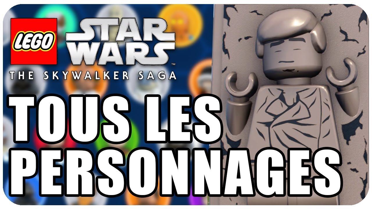 All Characters  LEGO STAR WARS : The Skywalker Saga 