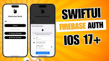 SwiftUI Firebase Auth App | Email, Google & Apple Login | iOS 17+