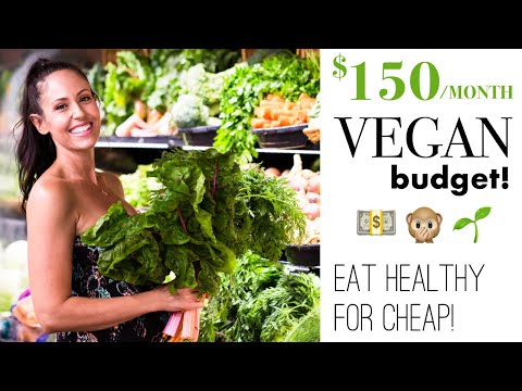 $150-per-month-vegan-food-budget