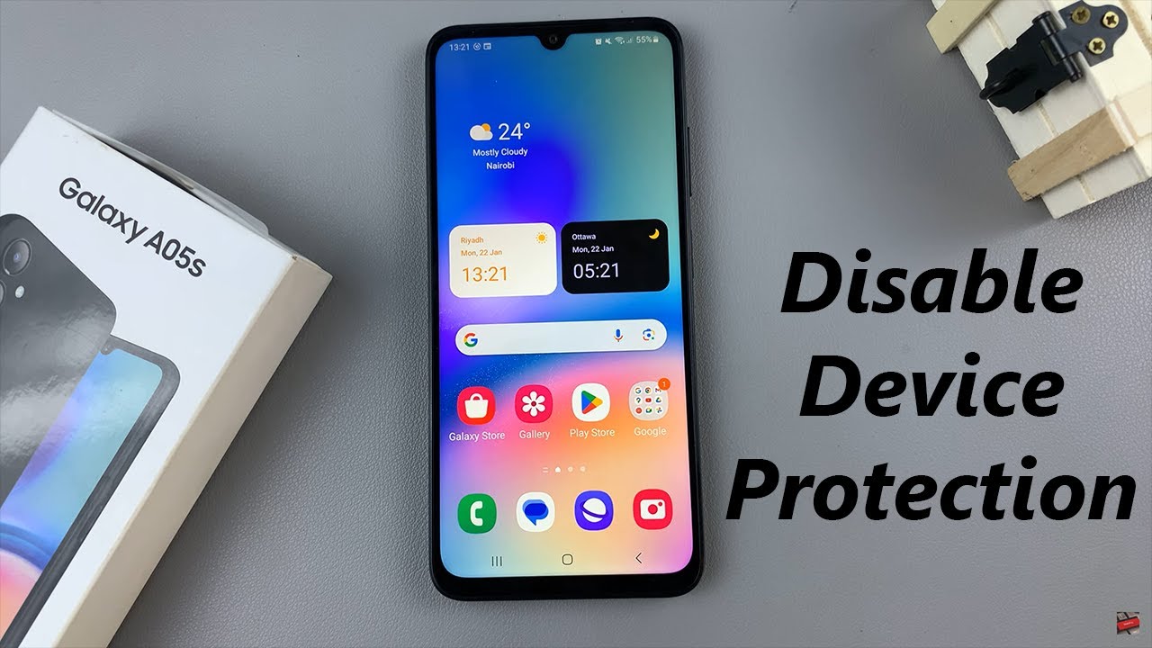 How To Turn Off Device Protection On Samsung Galaxy A05s