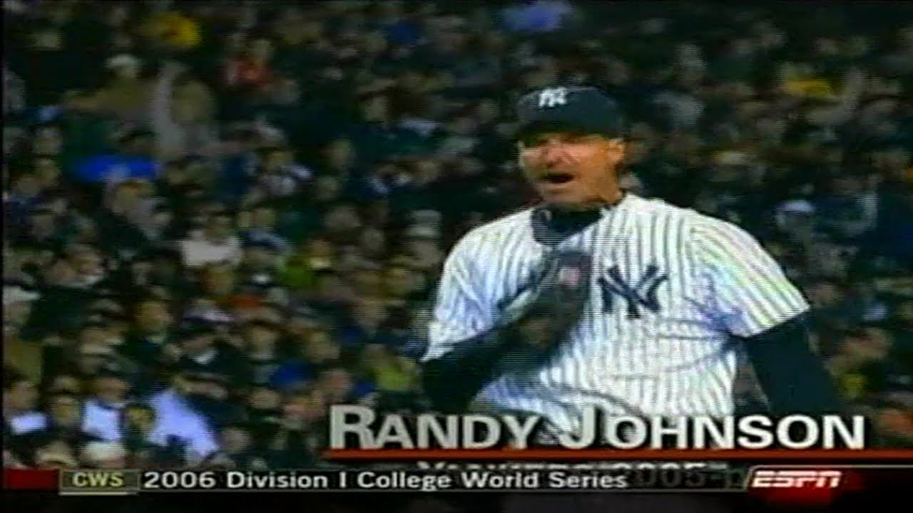 New York Yankees at Philadelphia Phillies 2006 06 19 PART 1 Randy Johnson Gary Thorne