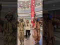 This Lady Had Two Statues Trying to Copy Her Moves 😳💃🗿🗿