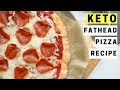 Fathead Pizza Recipe For Keto | How To Make The BEST Low Carb Gluten Free Fat Head Pizza Dough