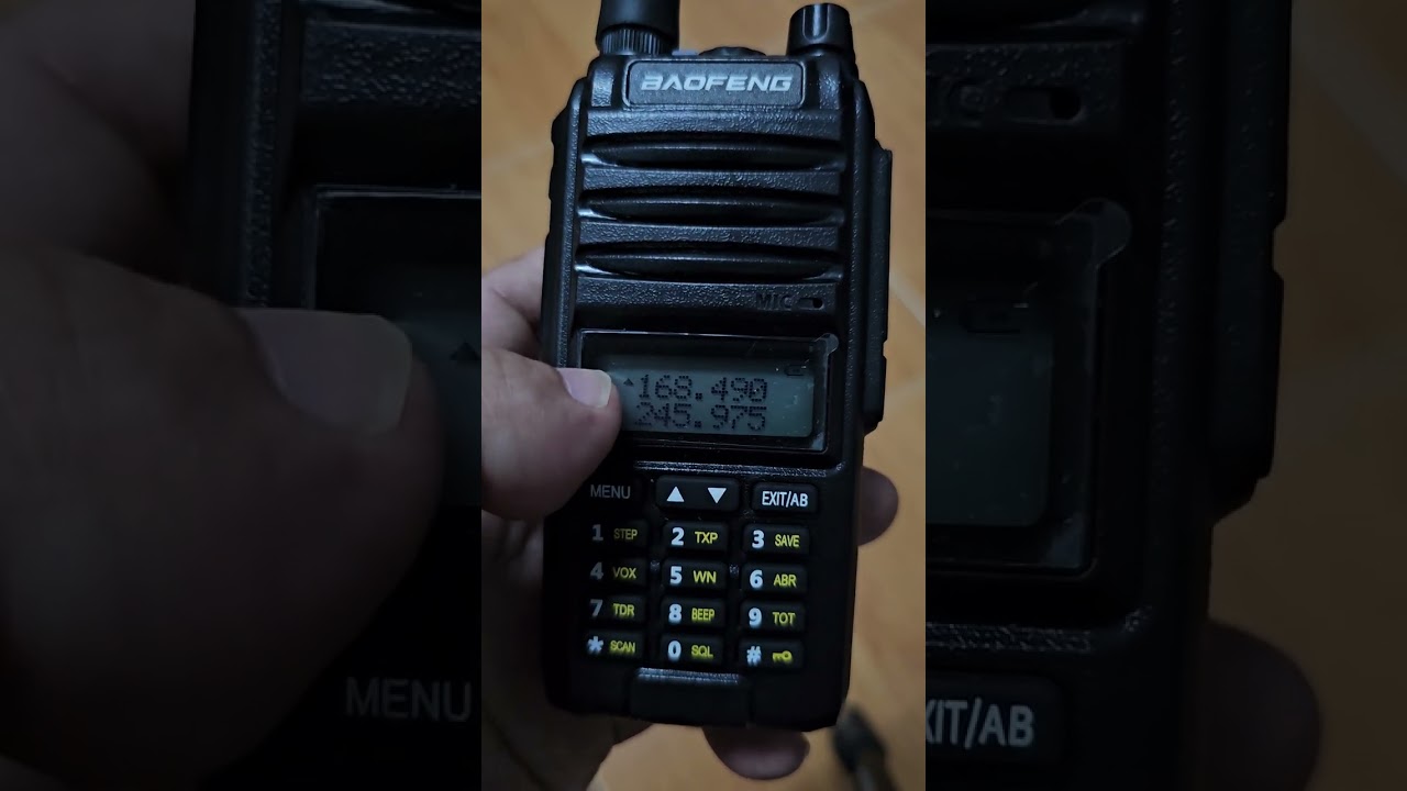 วิธีปรับสเตป Baofeng A58S