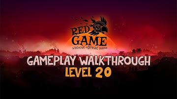 Red Game Without a Great Name Complete Walkthrough - Level 20