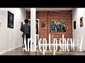 Fresno state pop up show curated by joshua scott dildines students