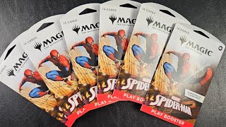 OPENING 6 MAGIC THE GATHERING: SPIDER-MAN PLAY BOOSTERS! #magicthegathering #spiderman