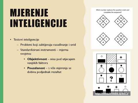 Psihologija - Inteligencija