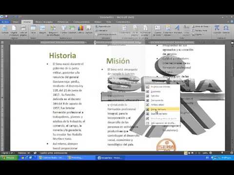 video tutorial como hacer un folleto en word youtube como hacer un brochure