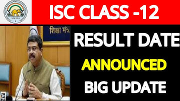 Important News for 🔥ISC Class 12  Result Kab aayega? How to check result?🔥Update  #isc #cisce