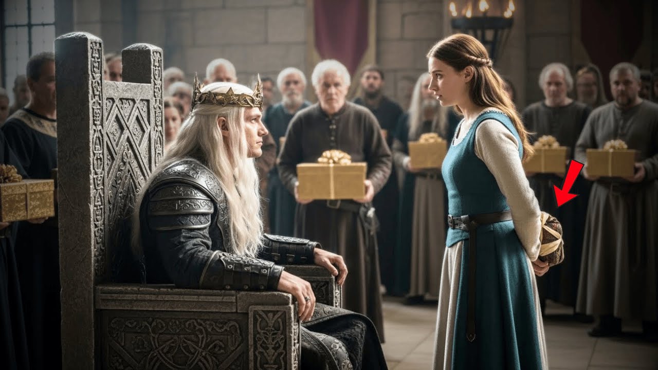 The Wolf King Ignored Every Gift Brought to Him — Until He Noticed the One She Hid Behind Her