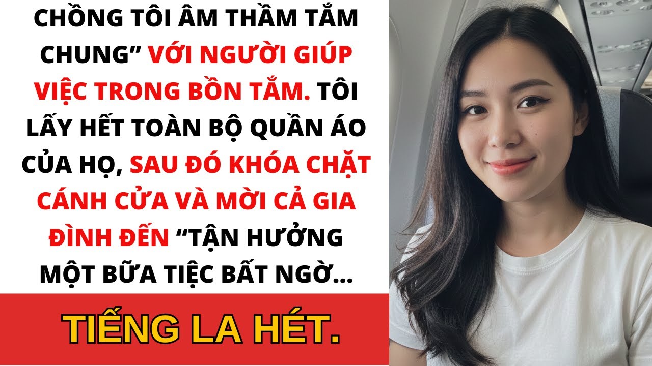 Bí Mật CHỒNG Tôi Tắm Cùng Người Giúp Việc😱Tôi Bình Tĩnh Lấy Quần Áo Và Khóa Chặt Cánh Cửa...🤫