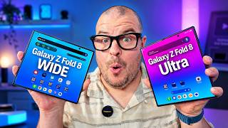 Galaxy Z Fold 8 Ultra Vs Galaxy Z Fold 8: Cover & Main Display Comparison