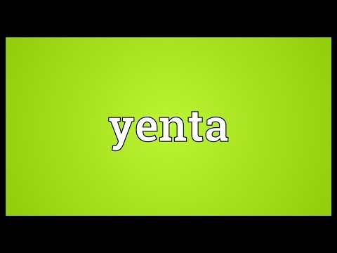 Yenta Meaning
