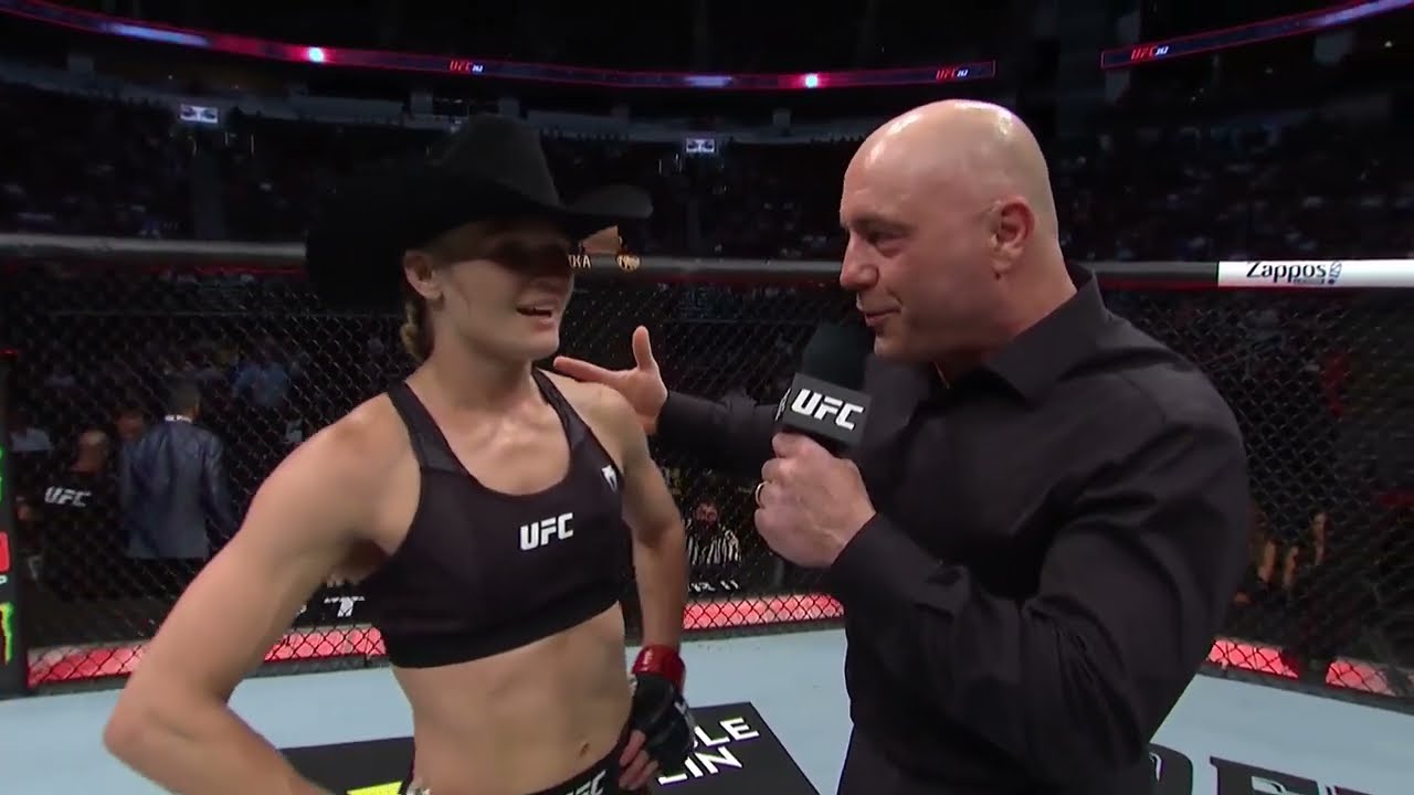 UFC 262: Andrea Lee Octagon Interview - YouTube