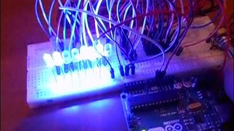 A/D Converter ADC0804 Project