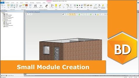 Vertex BD Small Module Creation