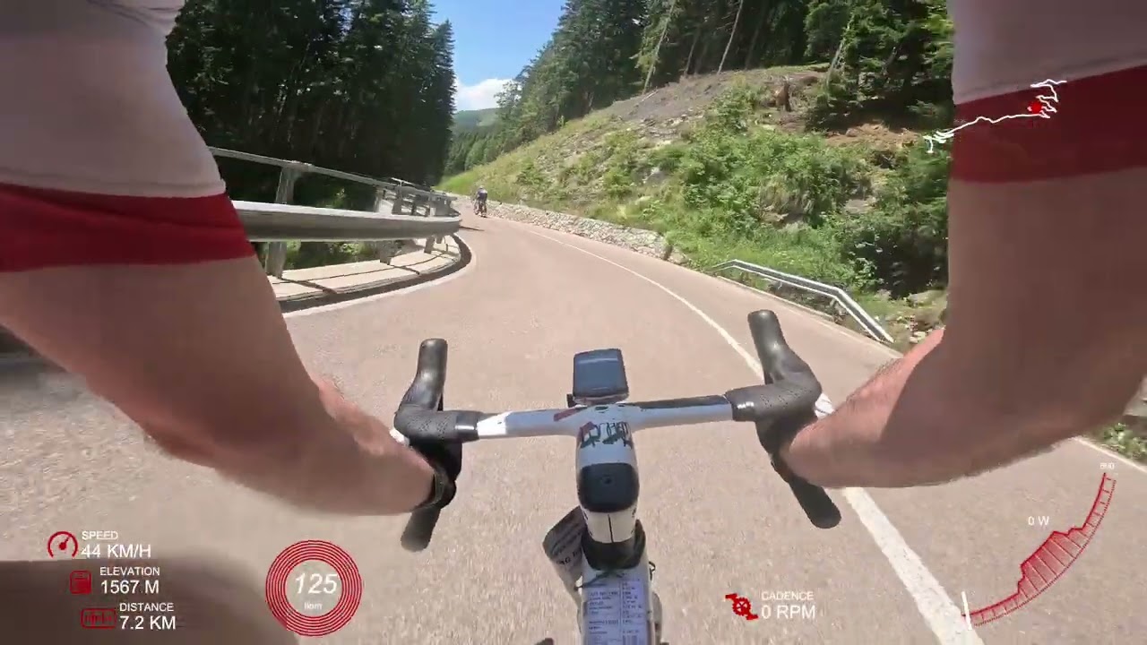 Ötztaler Radmarathon 2023 Jaufenpass descent