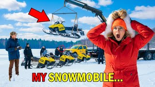 Karen tore through my land on a snowmobile, destroying my father’s pine forest — and she paid dearly