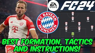 EA FC 24 - BEST BAYERN MUNICH Formation, Tactics and Instructions