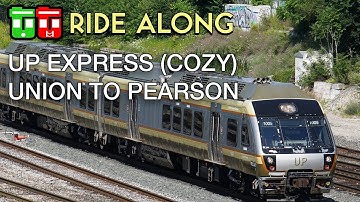 TT Ride-Along – UP Express Full Ride – Union Station to Pearson Airport (REDIRECT TO NEW CHANNEL)
