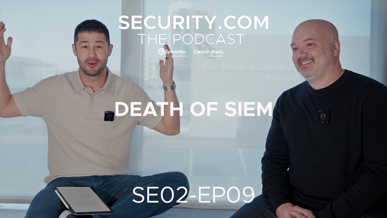 SECURITY.COM podcast episode: The Death of SIEM