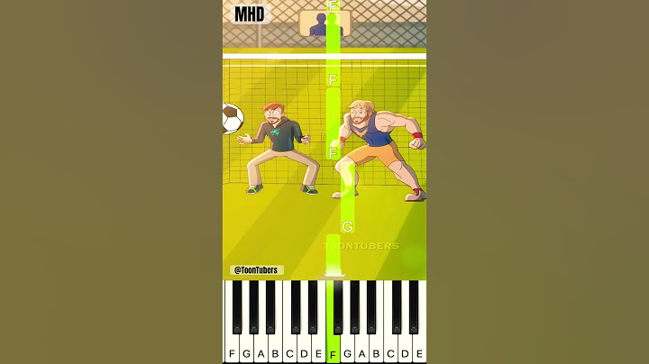 How Many People To Stop Ronaldo? @TheToonTubers - Piano Tutorial