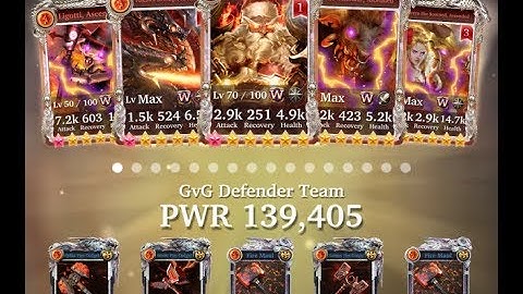 LGOH - Brandnew Blue Team - GVG Attack vs 139k NO REVIVE