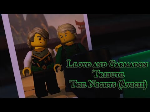 Lloyd and Garmadon