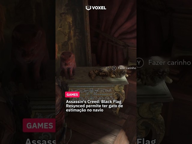 Imagem de Você pode ter UM GATO em Assassin's Creed Black Flag Resynced